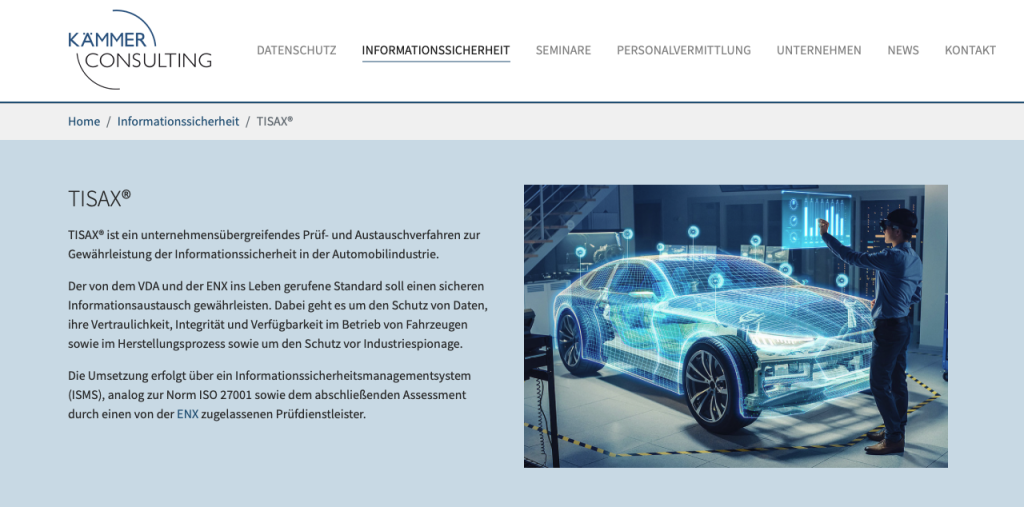 TISAX wird zur PFLICHT